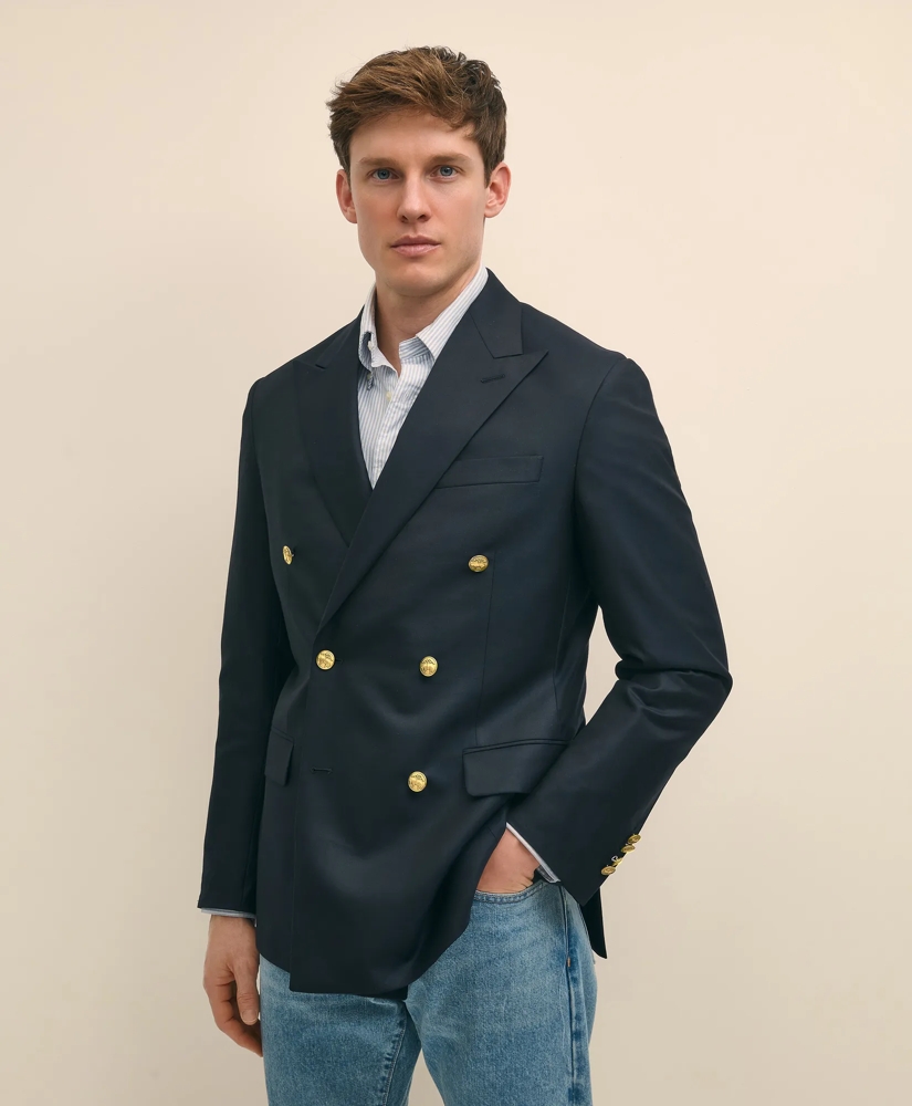 American-Made Classic Fit Double-Breasted 1818 Blazer, image 3