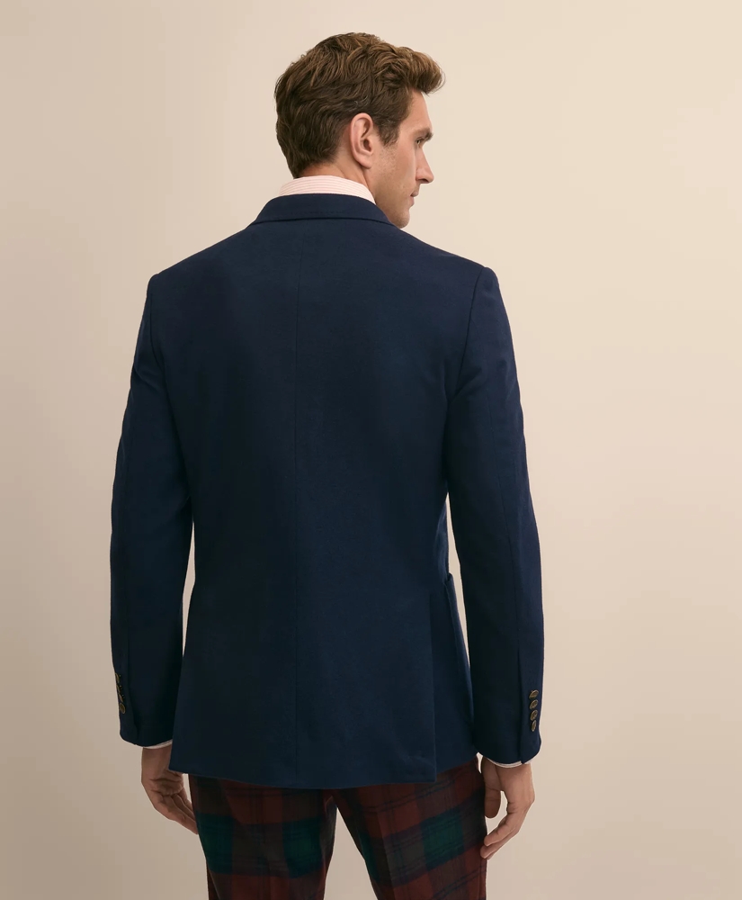 Classic Fit Doeskin Double-Breasted 1818 Blazer, image 4