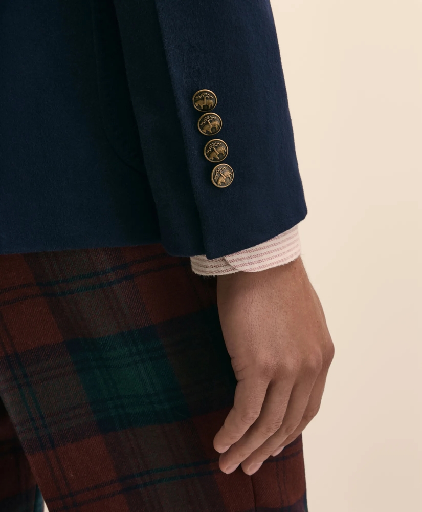 Classic Fit Doeskin Double-Breasted 1818 Blazer, image 5
