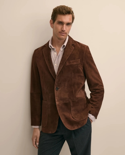 Suede Blazer, image 1