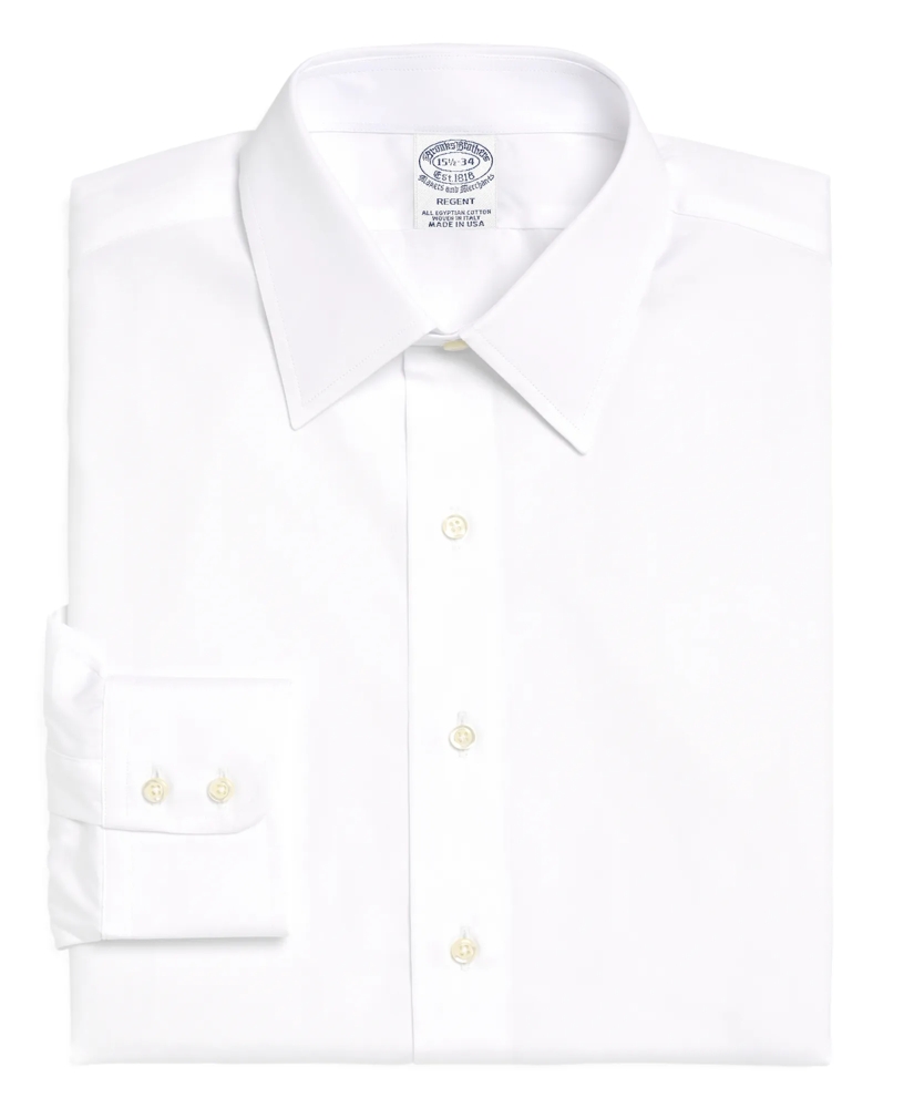 Regent Regular-Fit Dress Shirt,  Tennis Collar, image 5