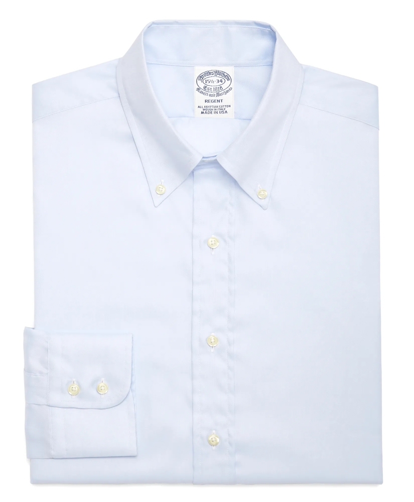 Regent Regular-Fit Dress Shirt, Button-Down Collar, image 4