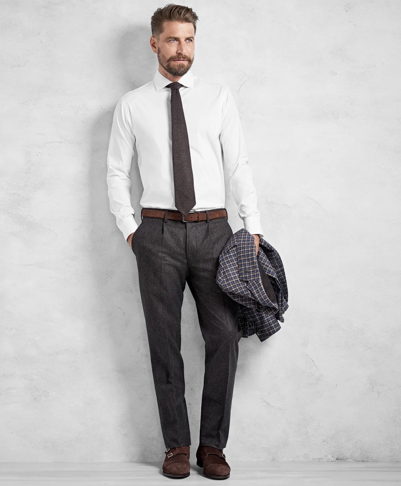 Golden Fleece® Regent Regular-Fit Dress Shirt, White English Collar, image 3