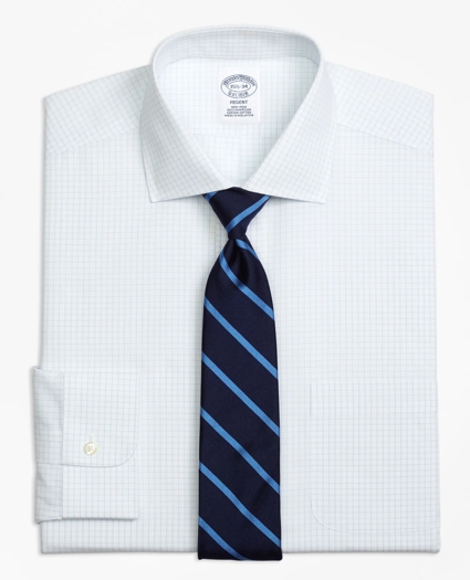 Regent Regular-Fit Dress Shirt,  Non-Iron Graph Check, image 1