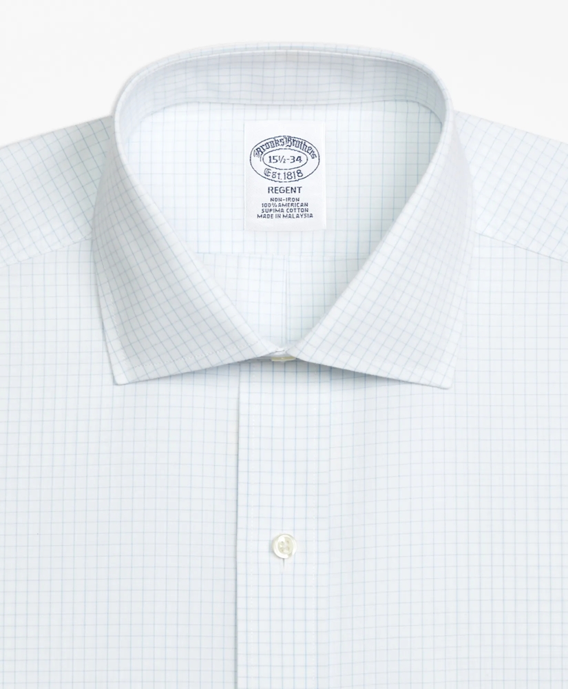 Regent Regular-Fit Dress Shirt,  Non-Iron Graph Check, image 2