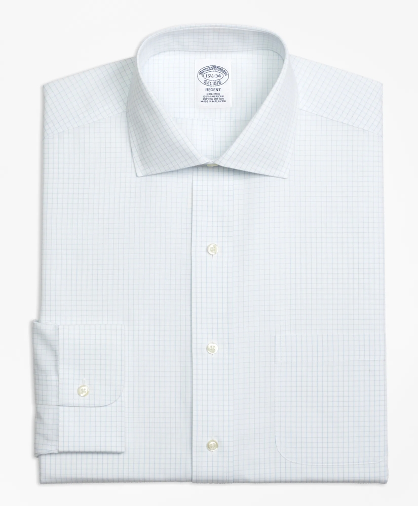 Regent Regular-Fit Dress Shirt,  Non-Iron Graph Check, image 4