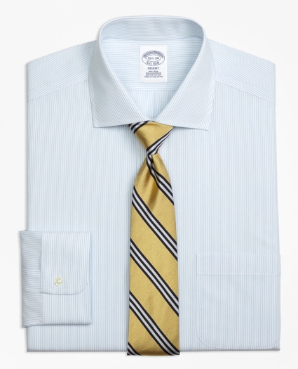 Regent Regular-Fit Dress Shirt,  Non-Iron Mini Pinstripe, image 1