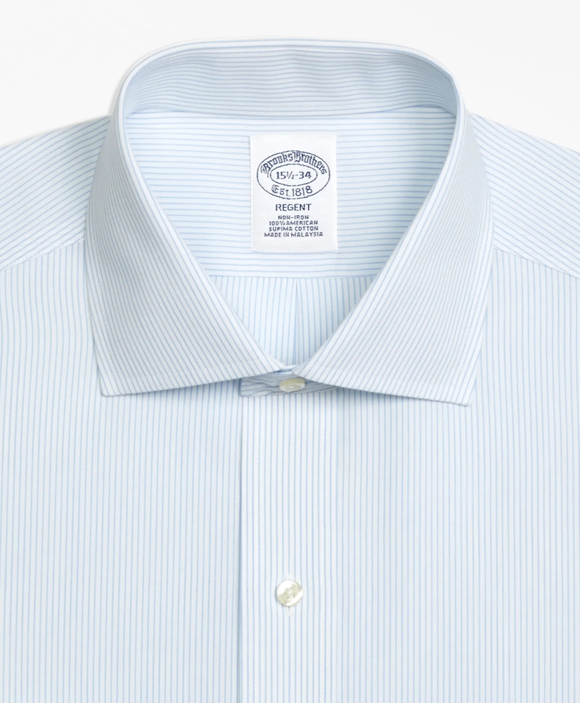 Regent Regular-Fit Dress Shirt,  Non-Iron Mini Pinstripe, image 2