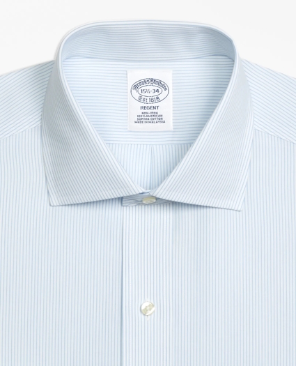 Regent Regular-Fit Dress Shirt,  Non-Iron Mini Pinstripe, image 2