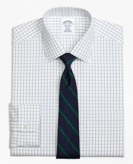 Regent Regular-Fit Dress Shirt,  Non-Iron Windowpane, image 1