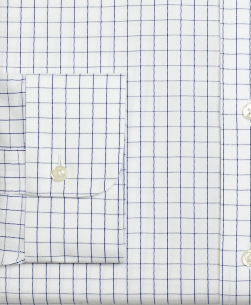 Regent Regular-Fit Dress Shirt,  Non-Iron Windowpane, image 3