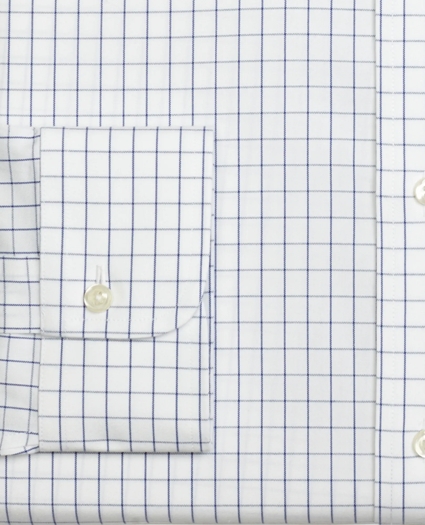 Regent Regular-Fit Dress Shirt,  Non-Iron Windowpane, image 3