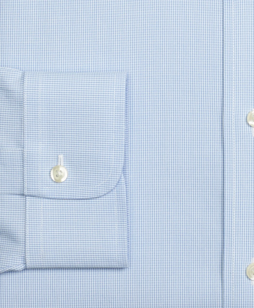 Madison Relaxed-Fit Dress Shirt, Non-Iron Houndstooth, image 3