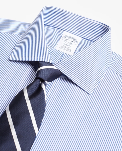 Regent Regular-Fit Dress Shirt, Non-Iron Candy Stripe, image 2