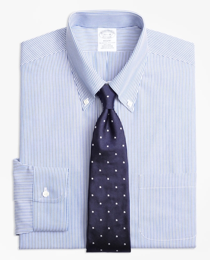 Regent Regular-Fit Dress Shirt, Non-Iron Candy Stripe, image 1