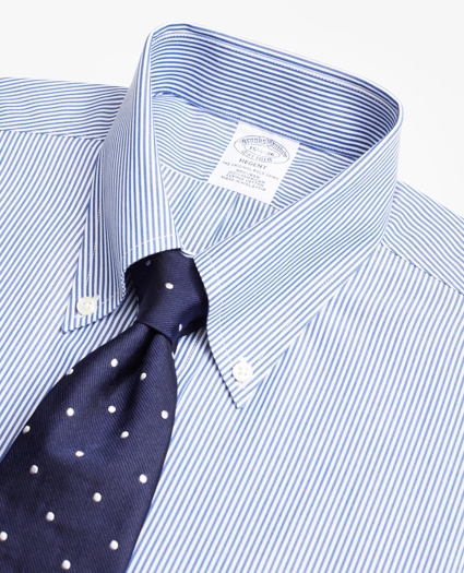Regent Regular-Fit Dress Shirt, Non-Iron Candy Stripe, image 2