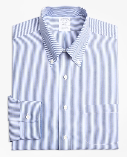 Regent Regular-Fit Dress Shirt, Non-Iron Candy Stripe, image 4