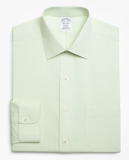 Regent Regular-Fit Dress Shirt, Non-Iron Micro-Framed Gingham, image 4