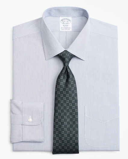 Stretch Regent Regular-Fit Dress Shirt,Non-Iron Hairline Stripe, image 1