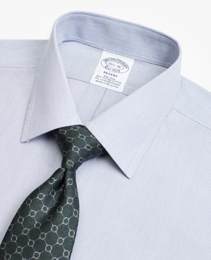 Stretch Regent Regular-Fit Dress Shirt,Non-Iron Hairline Stripe, image 2