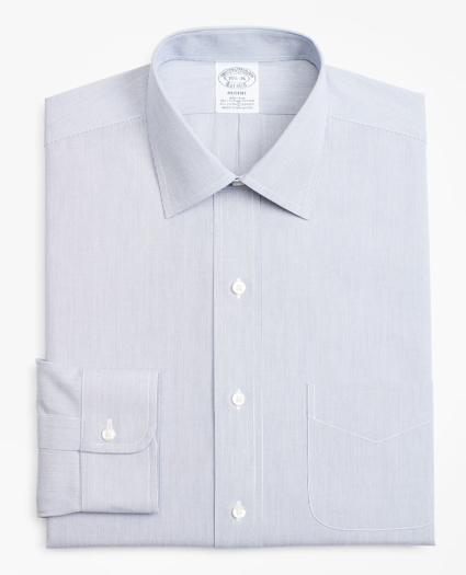 Stretch Regent Regular-Fit Dress Shirt,Non-Iron Hairline Stripe, image 4