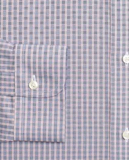 Madison Relaxed-Fit Dress Shirt, Non-Iron Two-Tone Check, image 3