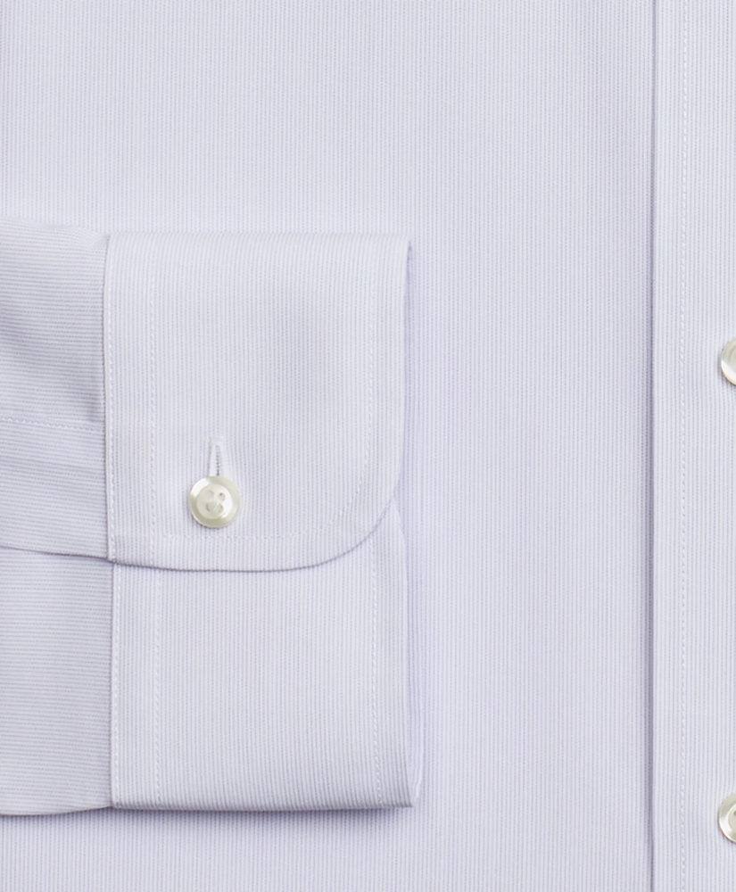 Regent Regular-Fit Dress Shirt, Non-Iron Pencil Stripe, image 3