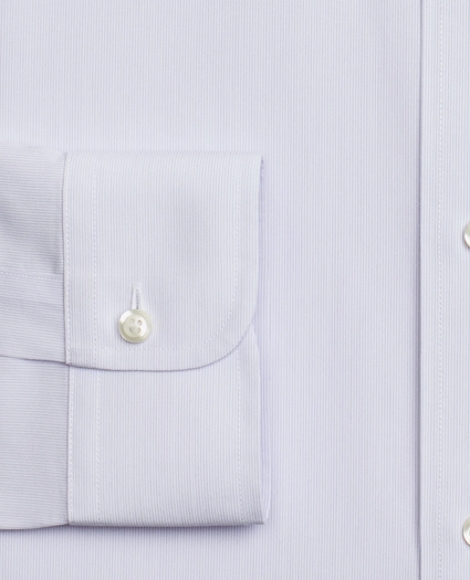 Regent Regular-Fit Dress Shirt, Non-Iron Pencil Stripe, image 3