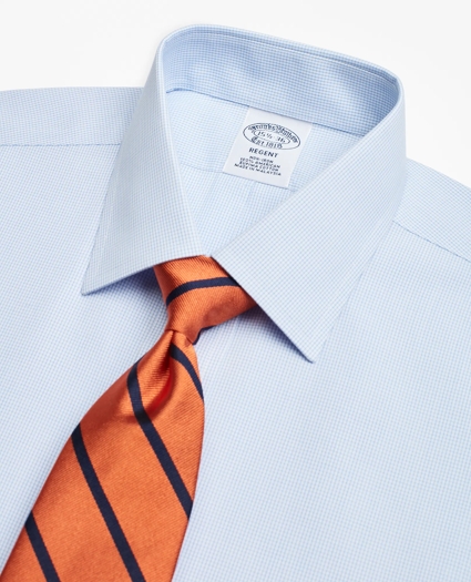 Regent Regular-Fit Dress Shirt, Non-Iron Check, image 2