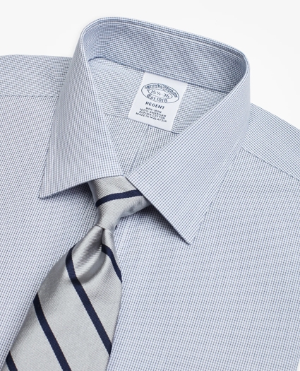 Regent Regular-Fit Dress Shirt, Non-Iron Check, image 2