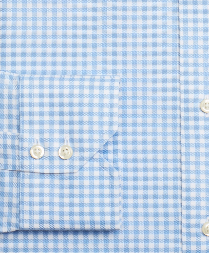 Stretch Regent Regular-Fit Dress Shirt, Non-Iron Royal Oxford Gingham, image 3