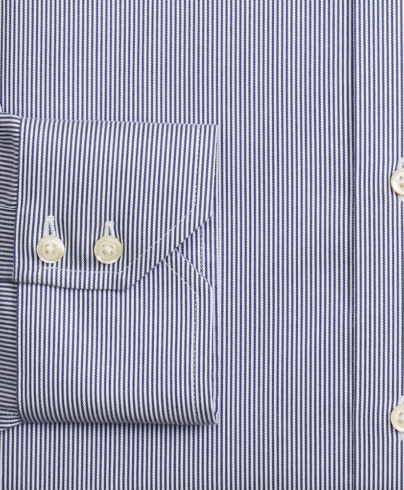 Regent Regular-Fit Dress Shirt, Non-Iron Stripe, image 3