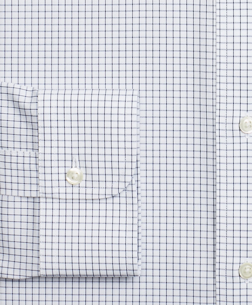 Stretch Regent Regular-Fit Dress Shirt, Non-Iron Windowpane, image 3
