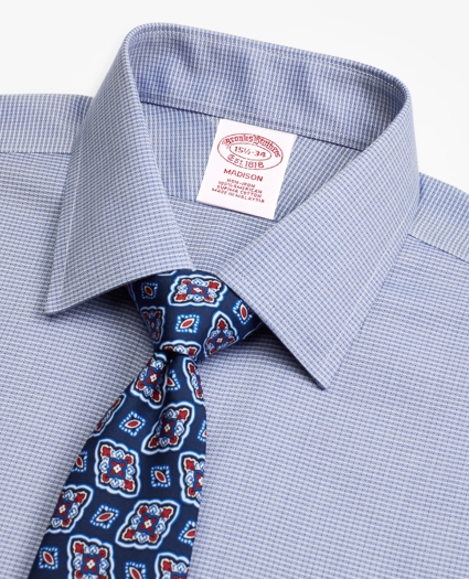 Madison Relaxed-Fit Dress Shirt, Non-Iron Check, image 2