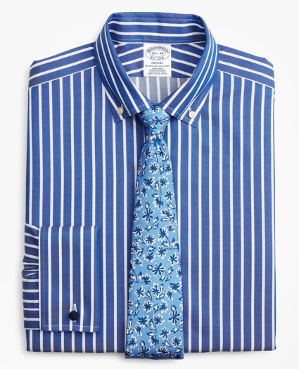 Regent Regular-Fit Dress Shirt, Non-Iron Bengal Stripe, image 1