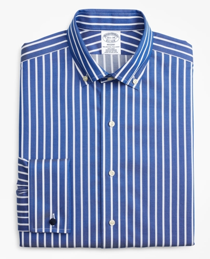 Regent Regular-Fit Dress Shirt, Non-Iron Bengal Stripe, image 4