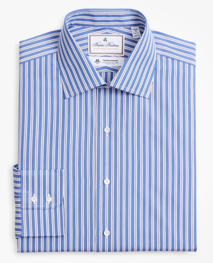 Luxury Collection Regent Regular-Fit Dress Shirt, Franklin Spread Collar Outline Stripe, image 4
