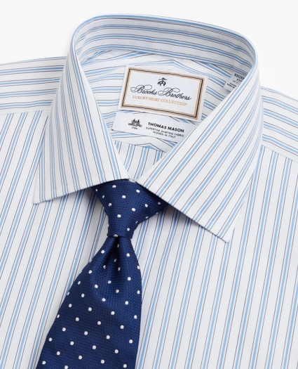 Luxury Collection Regent Regular-Fit Dress Shirt, Franklin Spread Collar Outline Stripe, image 2