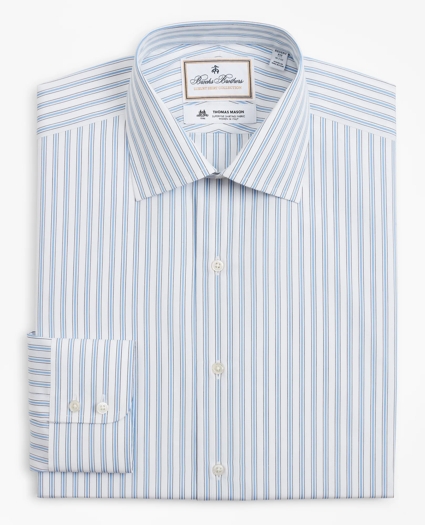 Luxury Collection Regent Regular-Fit Dress Shirt, Franklin Spread Collar Outline Stripe, image 4