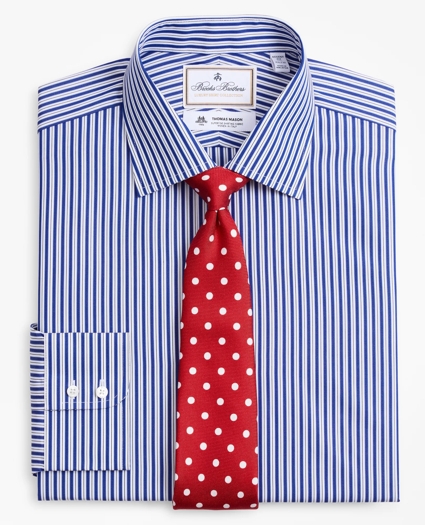 Luxury Collection Regent Regular-Fit Dress Shirt, Franklin Spread Collar Pinstripe, image 1