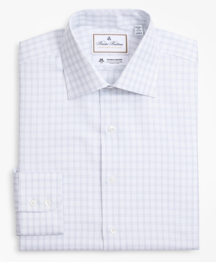 Luxury Collection Regent Regular-Fit Dress Shirt, Franklin Spread Collar Check, image 4