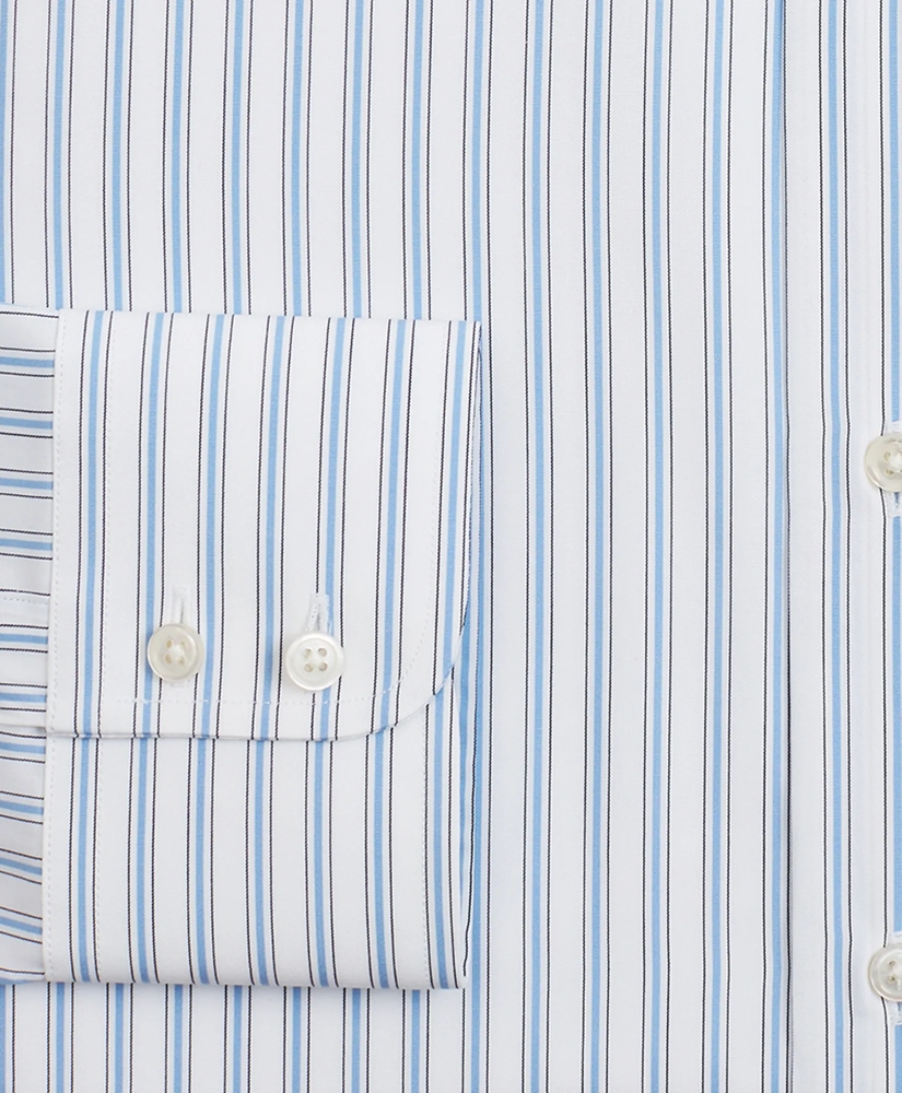 Luxury Collection Milano Slim-Fit Dress Shirt, Franklin Spread Collar Outline Stripe, image 3