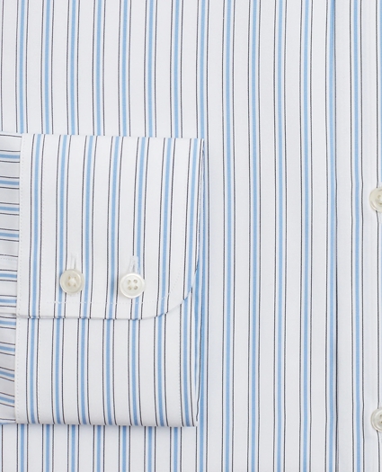 Luxury Collection Milano Slim-Fit Dress Shirt, Franklin Spread Collar Outline Stripe, image 3