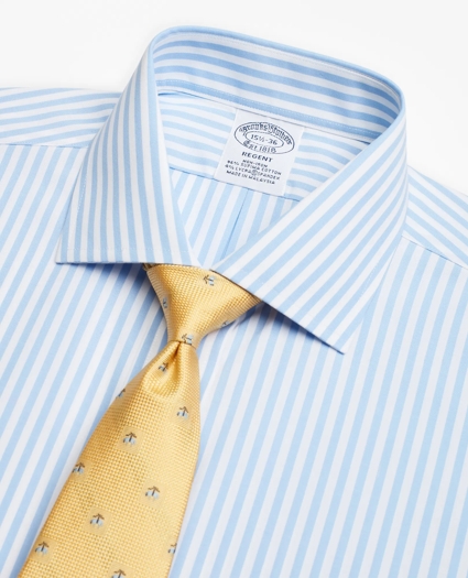 Stretch Regent Regular-Fit Dress Shirt, Non-Iron Bengal Stripe, image 2