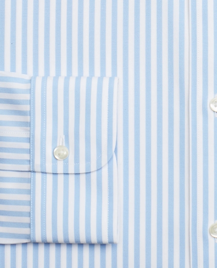Stretch Regent Regular-Fit Dress Shirt, Non-Iron Bengal Stripe, image 3