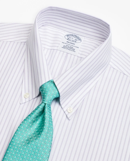 Brooks Brothers Cool Regent Regular-Fit Dress Shirt, Non-Iron Stripe, image 2