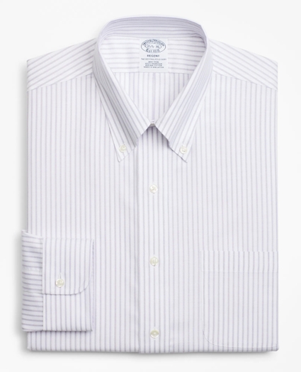 Brooks Brothers Cool Regent Regular-Fit Dress Shirt, Non-Iron Stripe, image 4