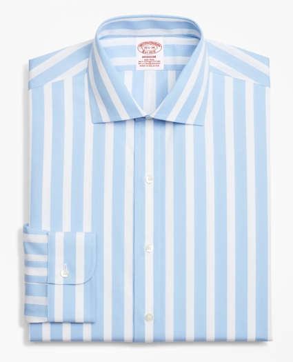 Stretch Madison Relaxed-Fit Dress Shirt, Non-Iron Bold Stripe, image 4