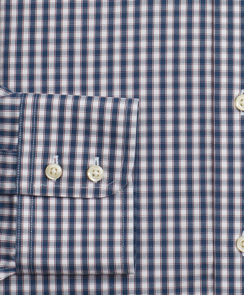 Stretch Regent Regular-Fit Dress Shirt, Non-Iron Check, image 3