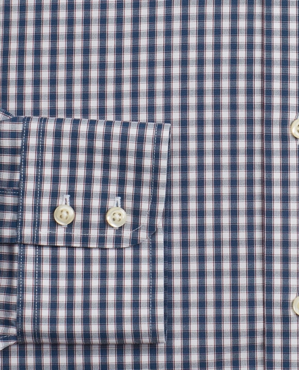 Stretch Regent Regular-Fit Dress Shirt, Non-Iron Check, image 3